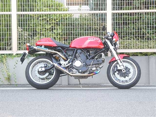 ducatiチタンマフラー