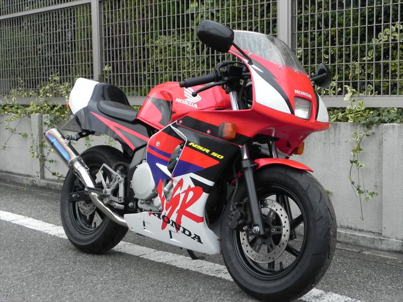 Nsr50にwr250のエンジン ランポート