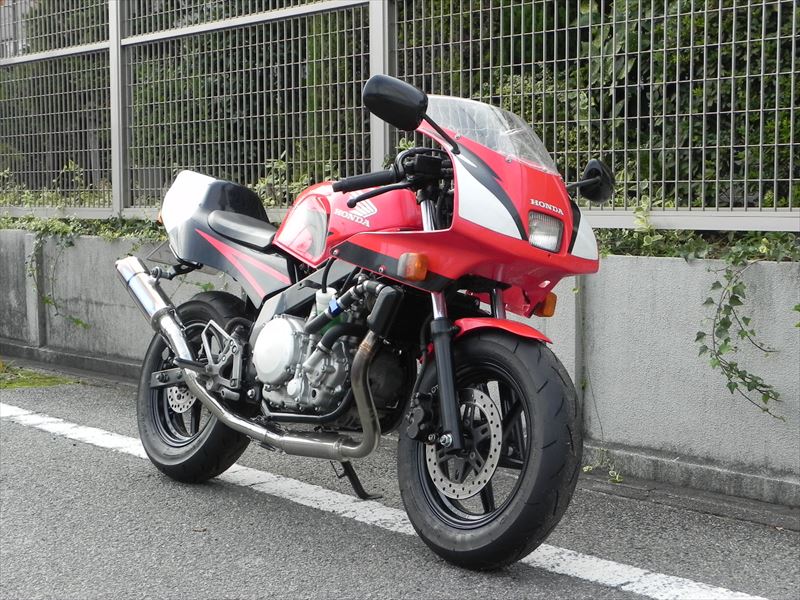 NSR50にWR250のエンジン