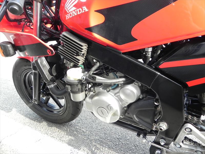 NSR50にWR250のエンジン