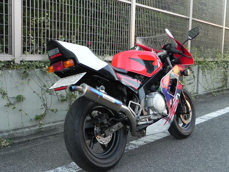 NSR50にWR250のエンジン